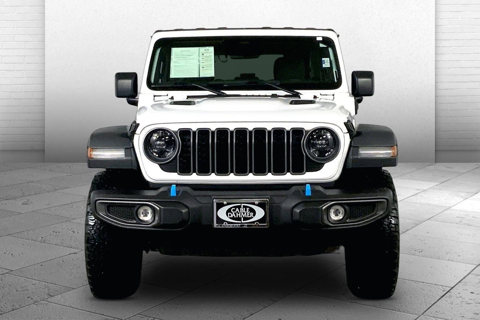 Used 2025 Jeep Wrangler 4xe Rubicon 4XE with VIN 1C4RJXR6XSW584024 for sale in Kansas City