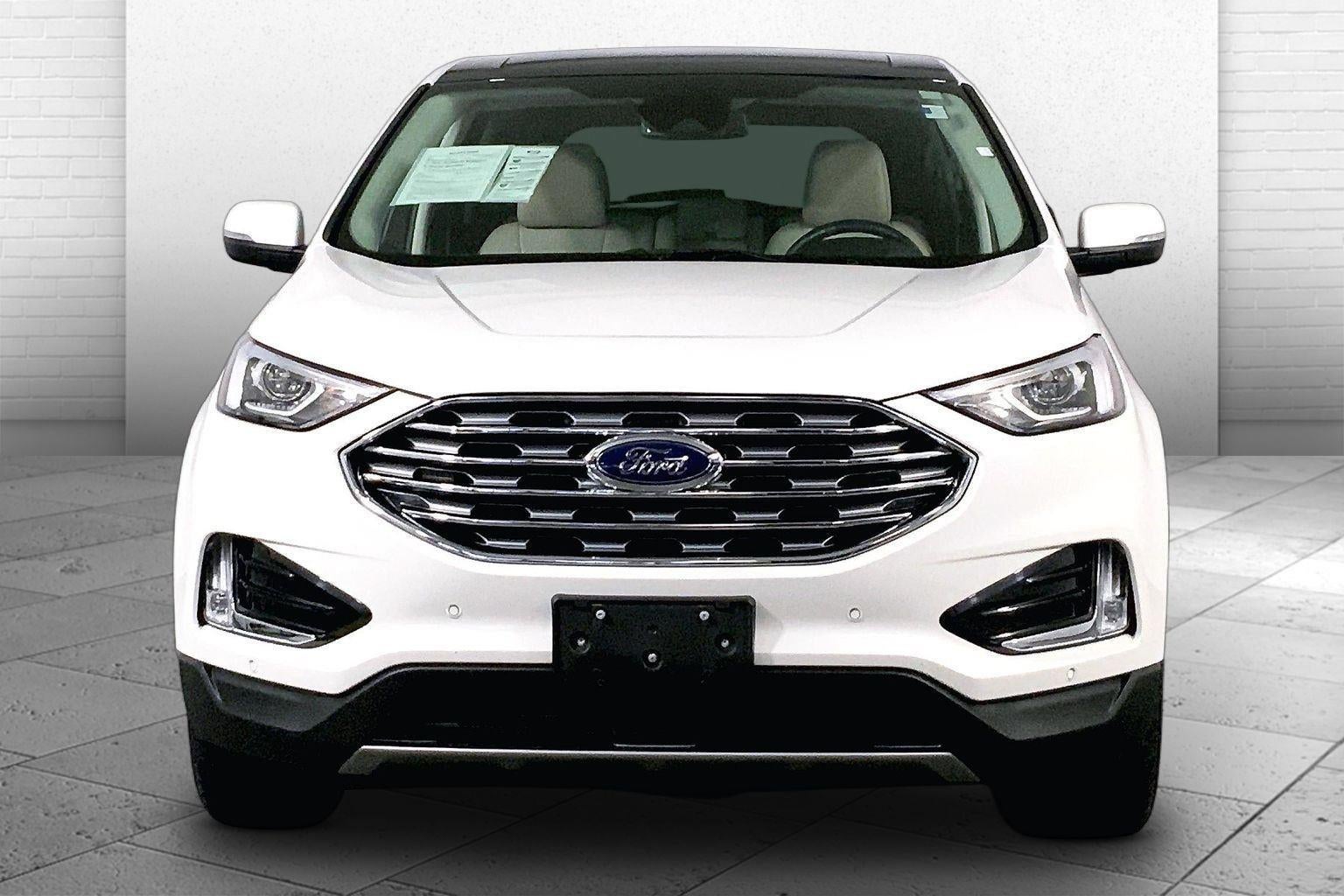 Used 2020 Ford Edge Titanium with VIN 2FMPK4K91LBB57949 for sale in Kansas City