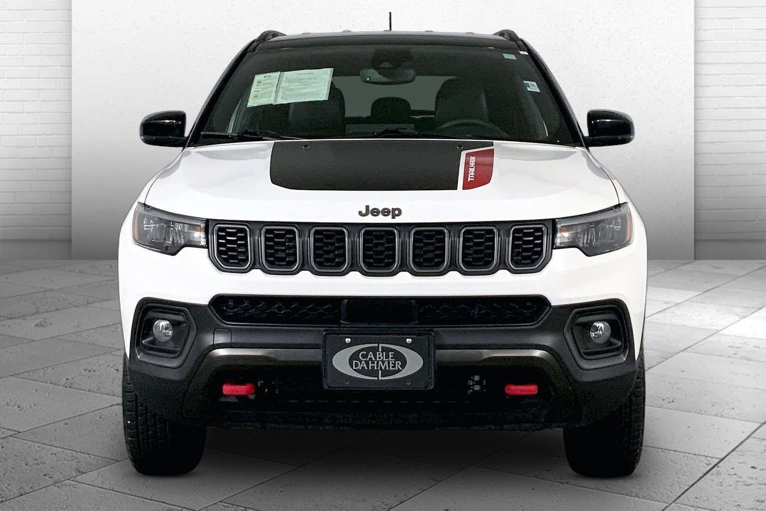 Used 2025 Jeep Compass Trailhawk with VIN 3C4NJDDN7ST532867 for sale in Kansas City