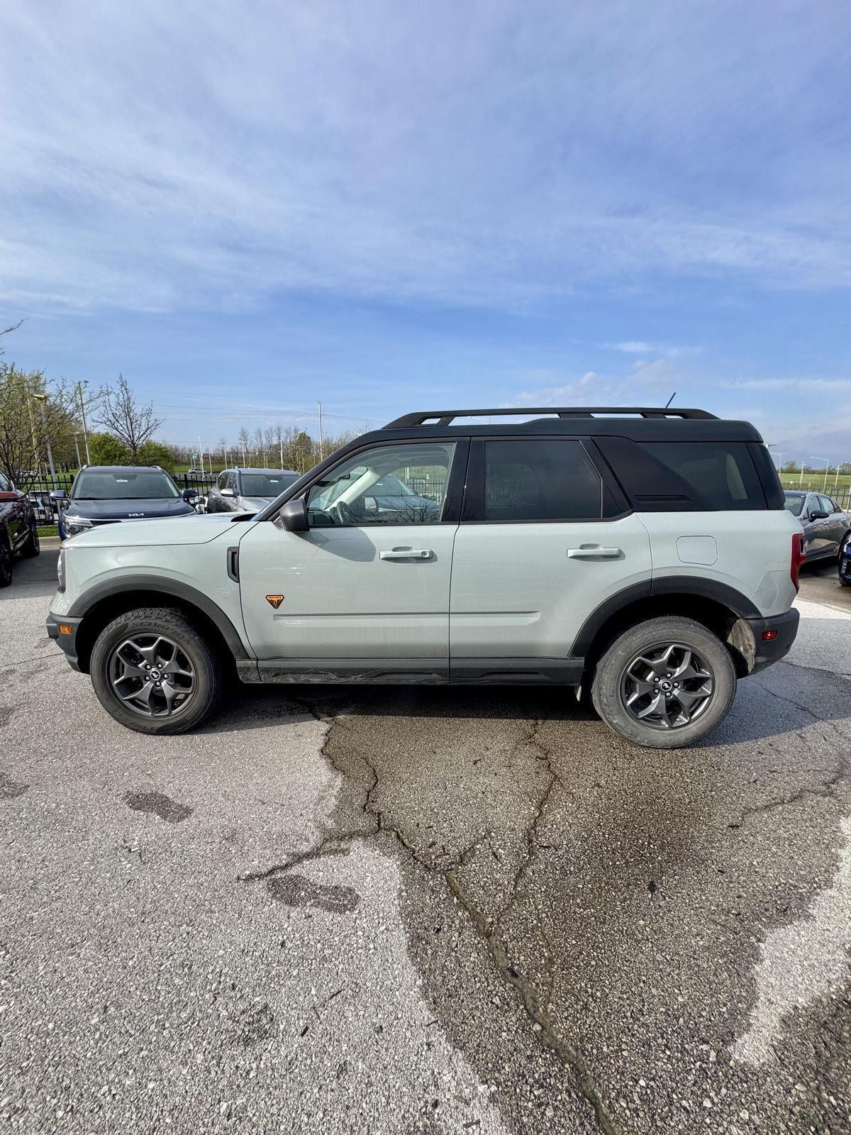 Used 2021 Ford Bronco Sport Badlands with VIN 3FMCR9D95MRA01999 for sale in Kansas City