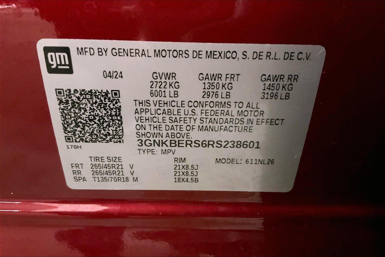 2024 Chevrolet Blazer RS