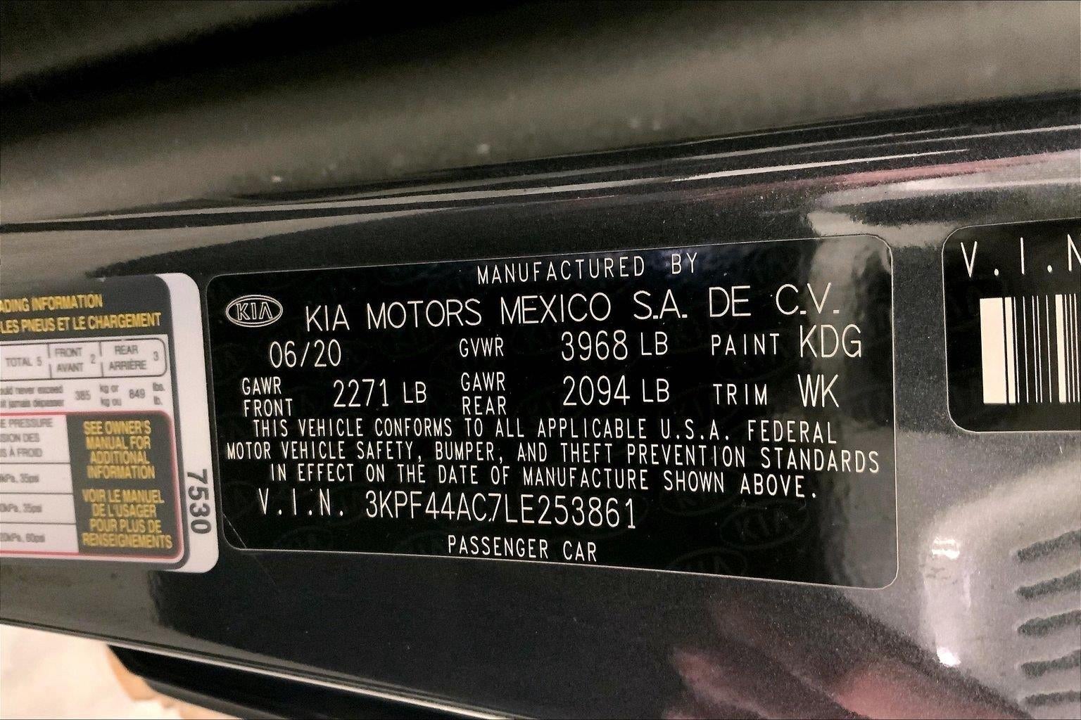 2020 Kia Forte GT