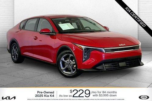 2025 Kia K4 LXS