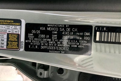 2026 Kia K4 Hatchback GT-Line