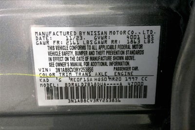 2024 Nissan Sentra SV