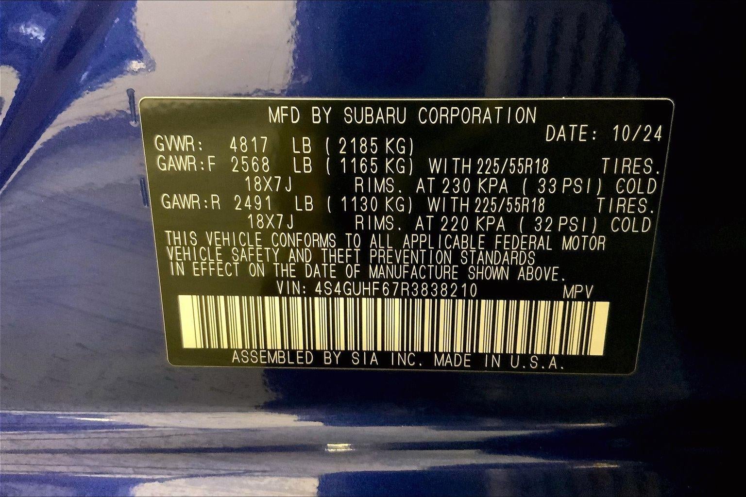 2024 Subaru Crosstrek Sport