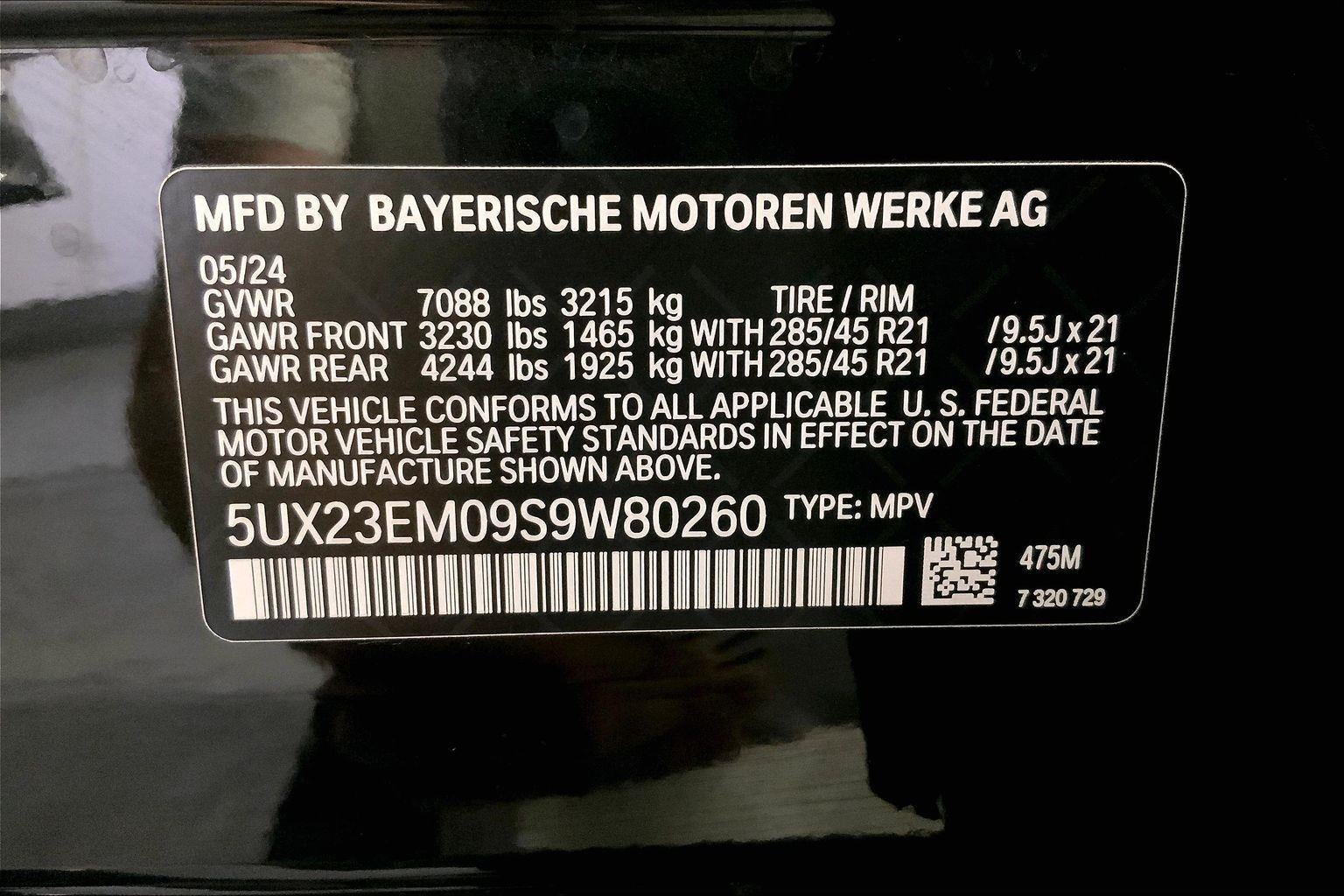 2025 BMW X7 xDrive40i