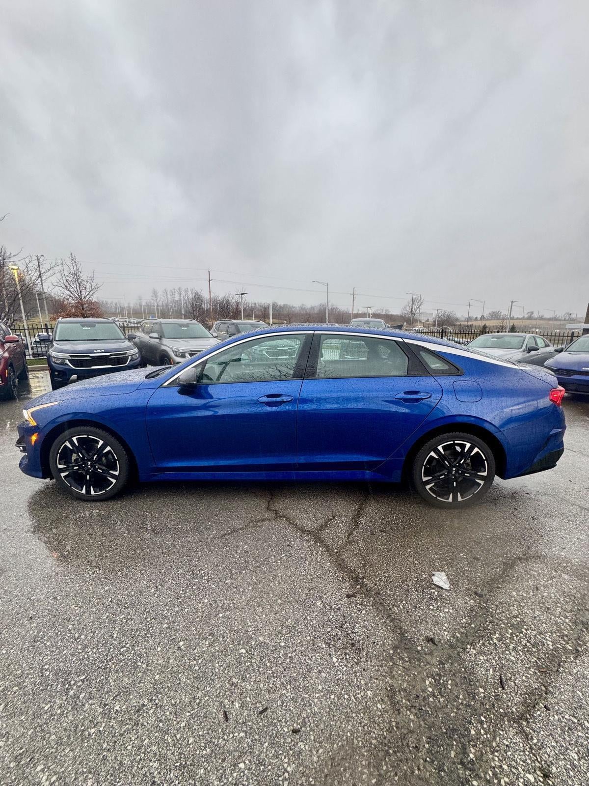 Used 2021 Kia K5 GT-Line with VIN 5XXG64J24MG058556 for sale in Kansas City