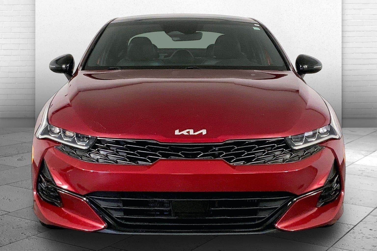 Certified 2022 Kia K5 GT-Line with VIN 5XXG64J29NG093336 for sale in Kansas City