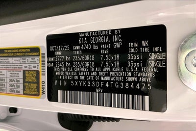 2026 Kia Sportage EX