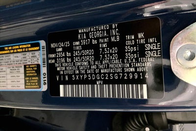 2025 Kia Telluride SX X-Line