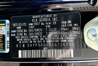 2025 Kia Telluride SX-Prestige X-Line