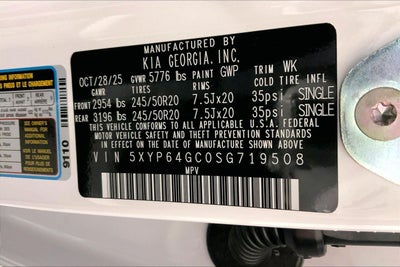 2025 Kia Telluride S