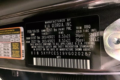 2027 Kia Telluride X-Line EX