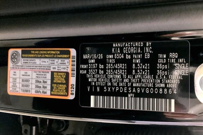 2027 Kia Telluride Hybrid X-Line SX