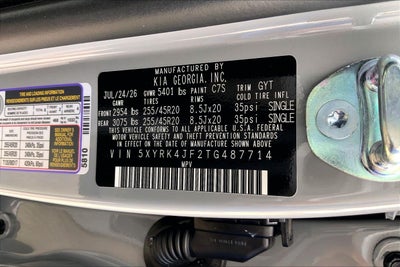 2026 Kia Sorento SX