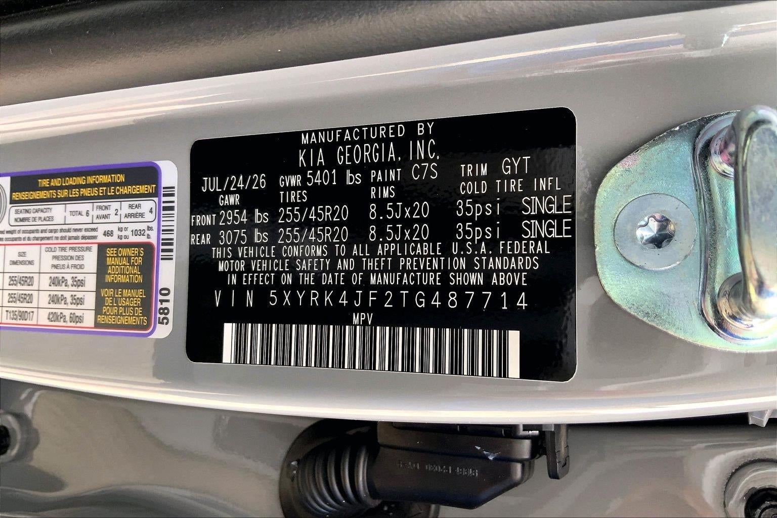 2026 Kia Sorento SX