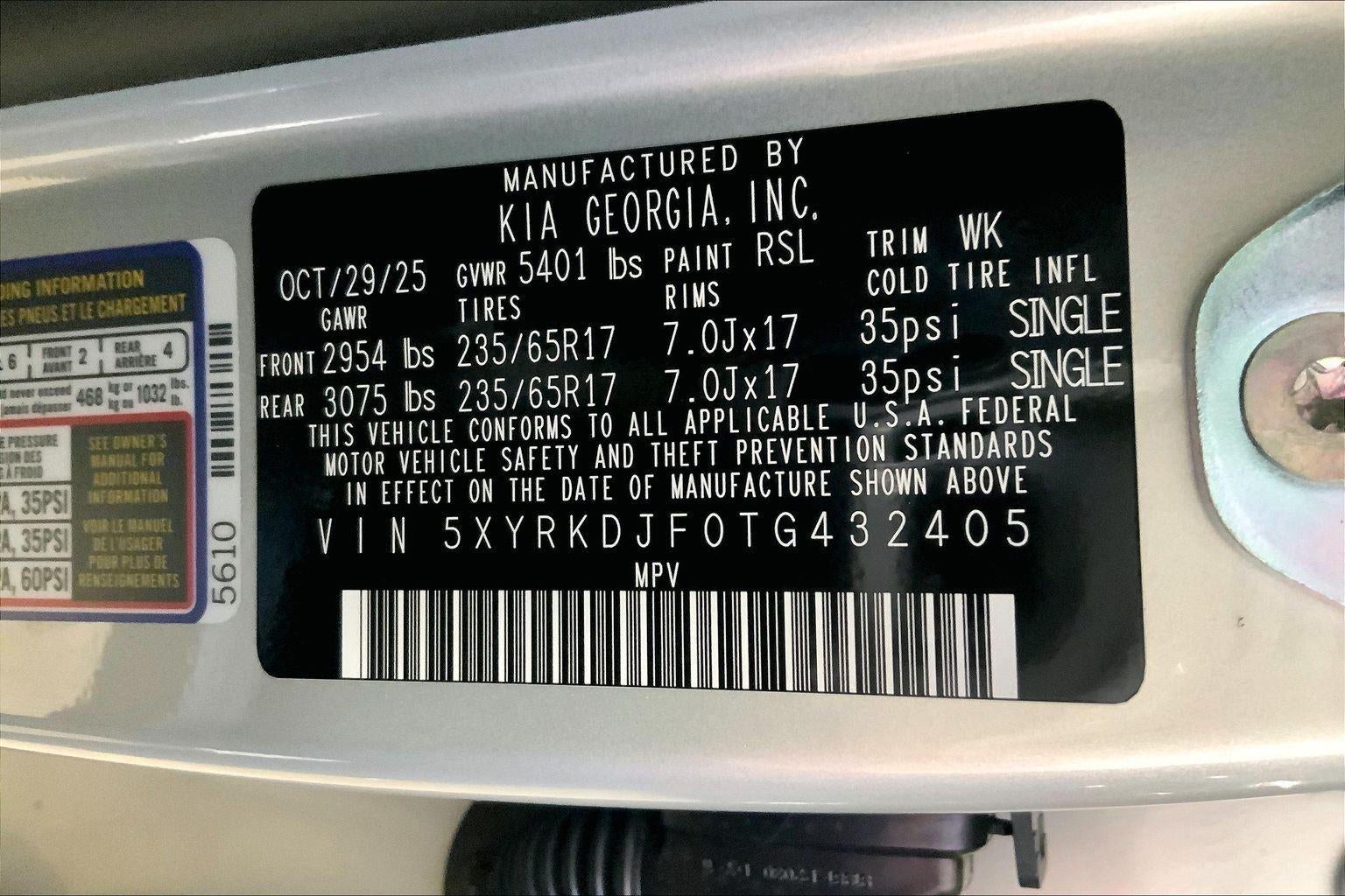 2026 Kia Sorento X-Line SX