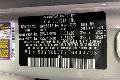 2026 Kia Sorento X-Line SX