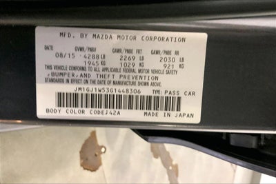 2016 Mazda Mazda6 i Grand Touring