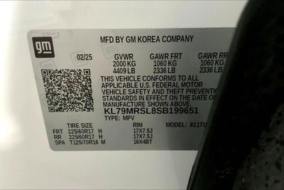 2025 Chevrolet Trailblazer LT