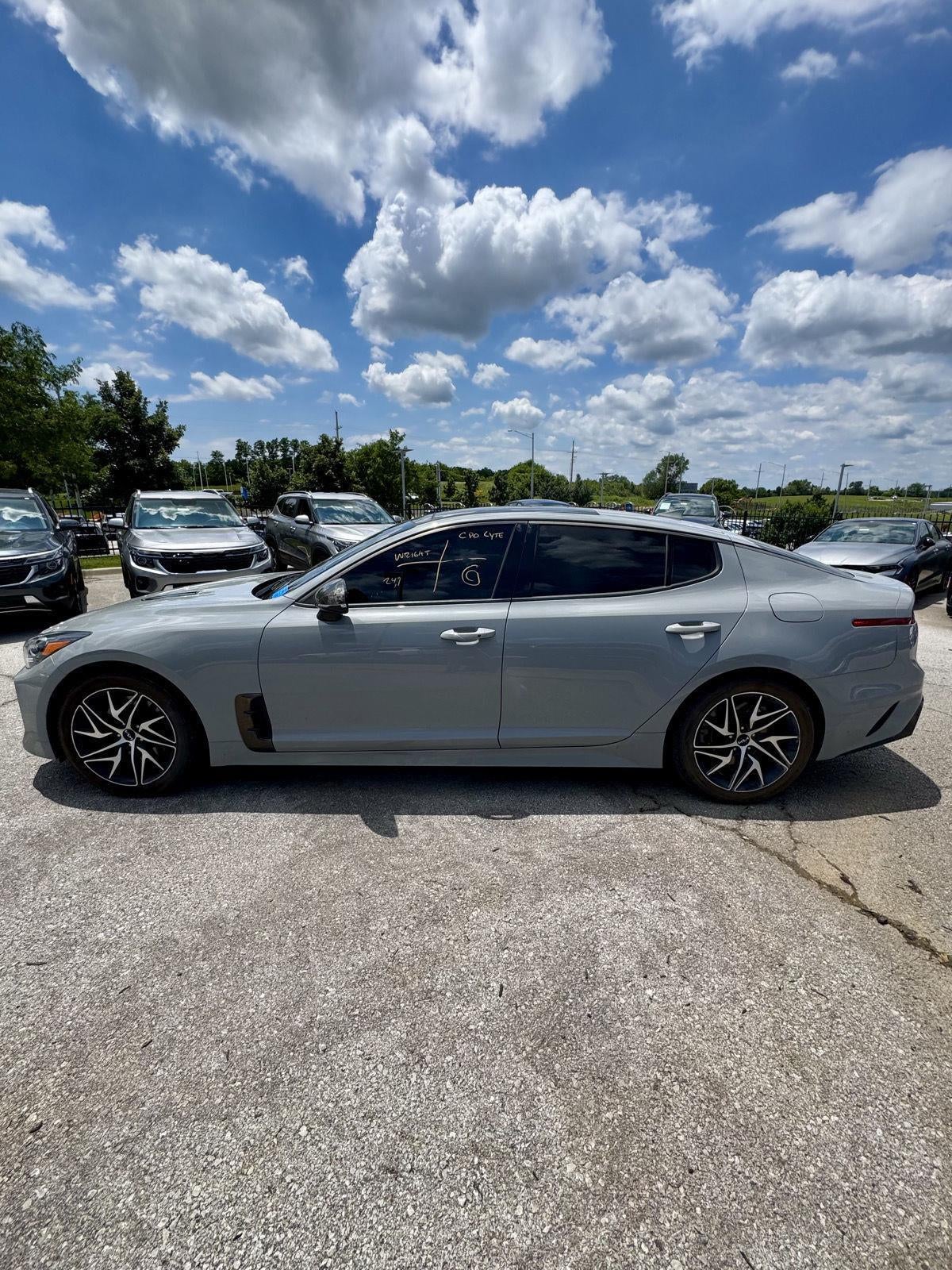 Used 2022 Kia Stinger GT-Line with VIN KNAE35LD1N6101459 for sale in Kansas City