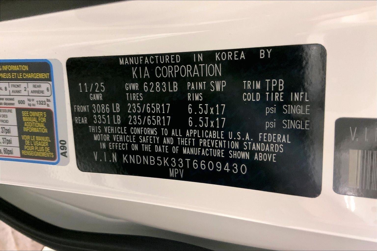 2026 Kia Carnival LXS