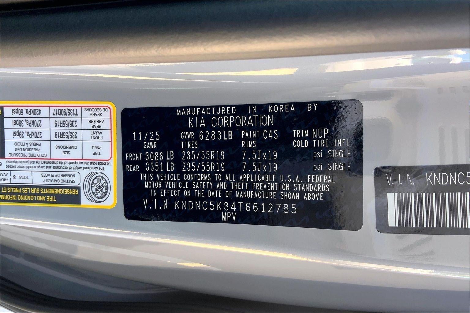 2026 Kia Carnival EX