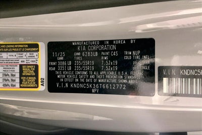 2026 Kia Carnival EX