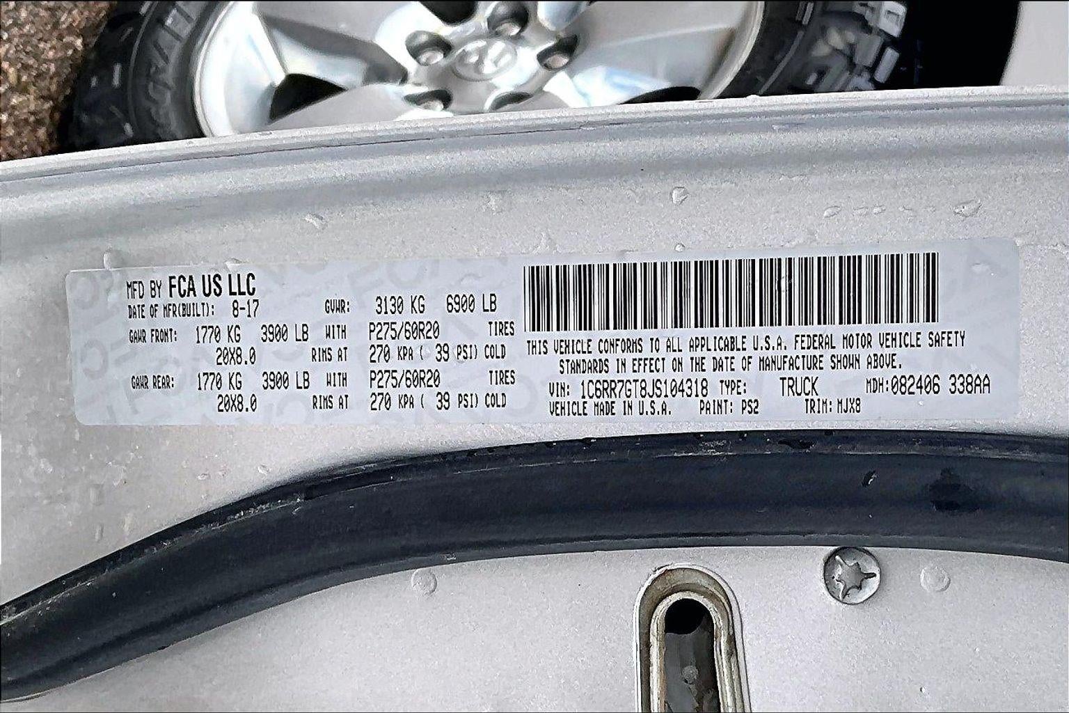 2018 RAM 1500 Big Horn