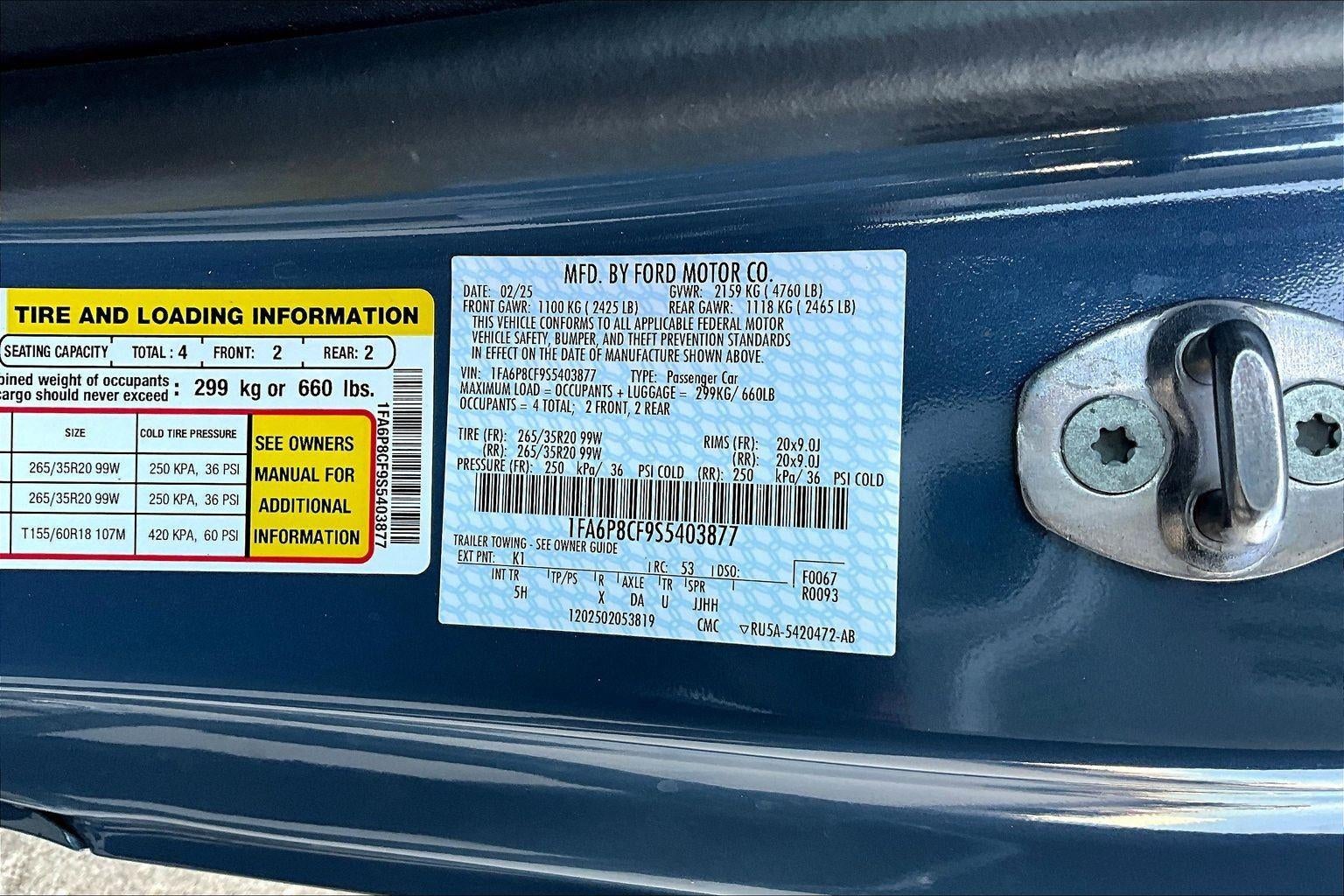 2025 Ford Mustang GT