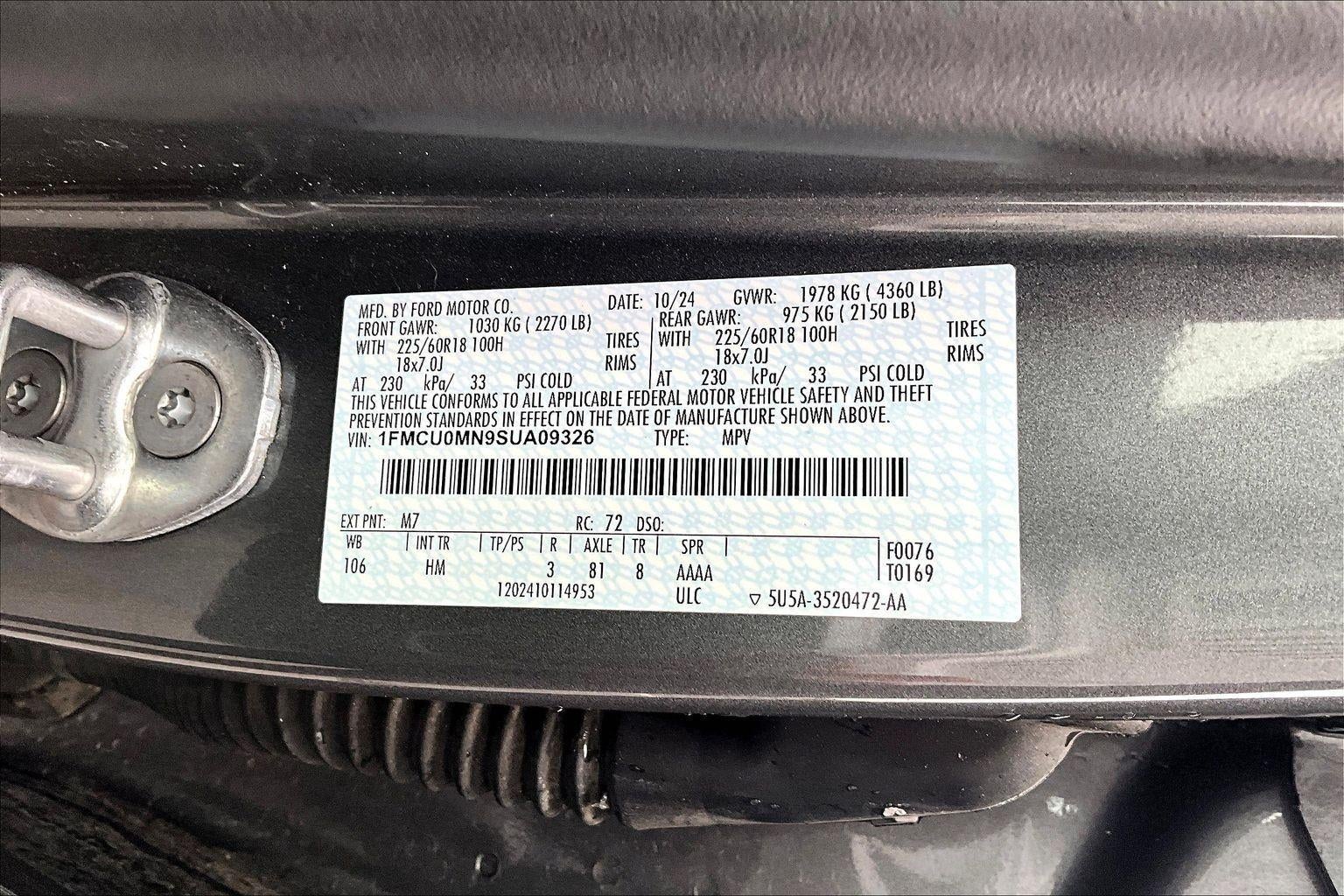 2025 Ford Escape ST-Line