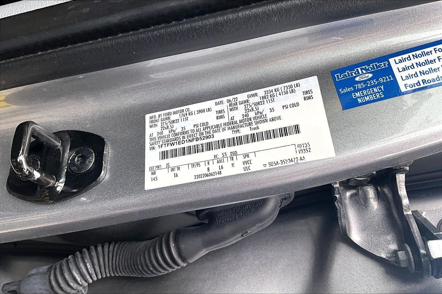 2022 Ford F-150 XL