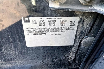 2016 Chevrolet Malibu Limited LT