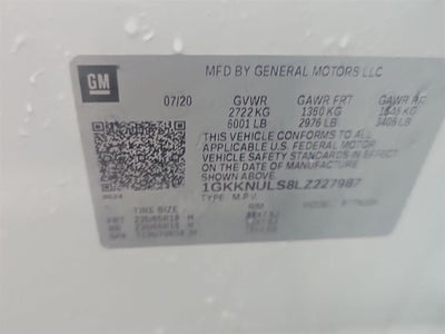 2020 GMC Acadia SLT