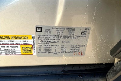 2013 Chevrolet Traverse LT