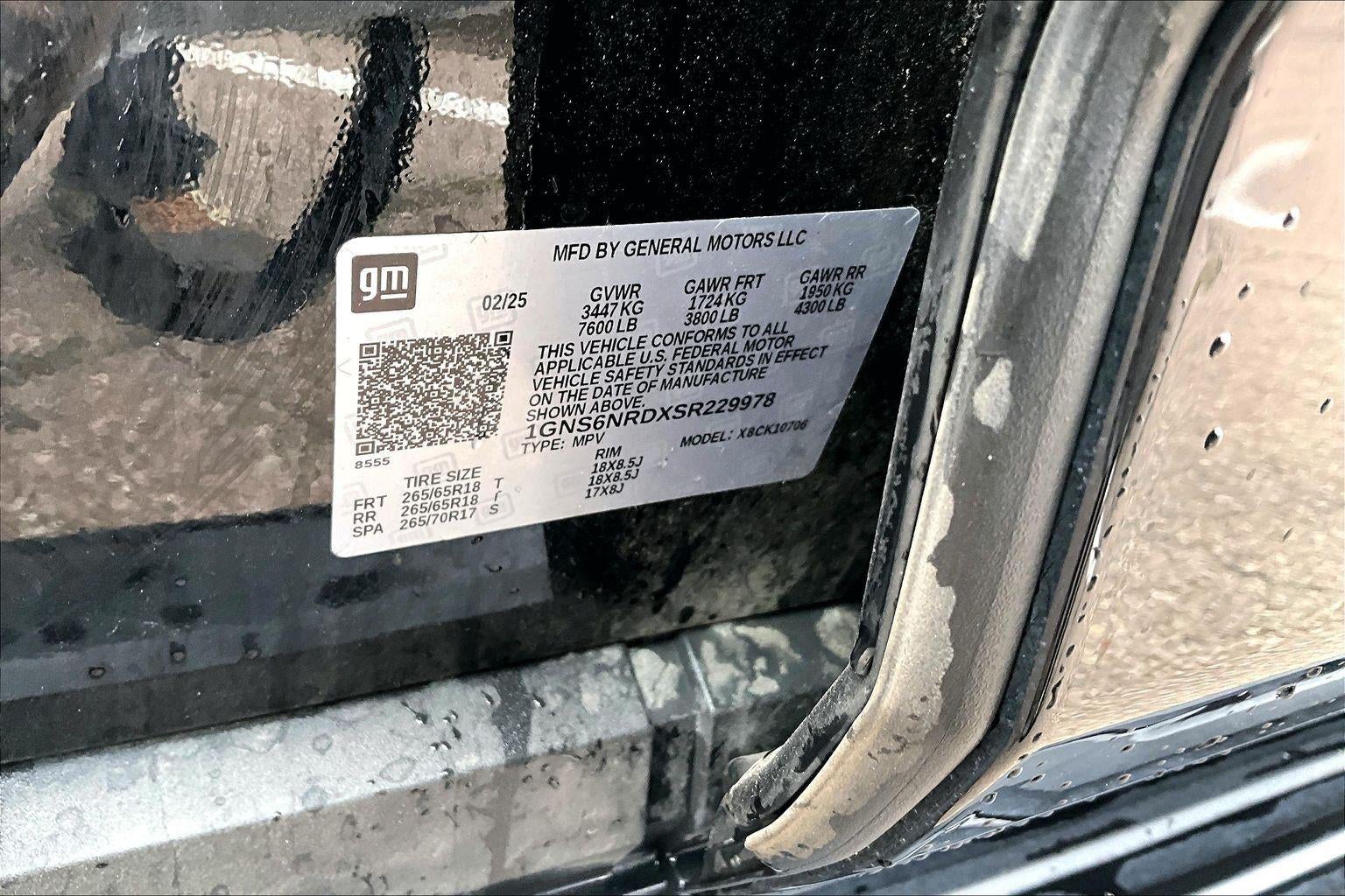 2025 Chevrolet Tahoe LT