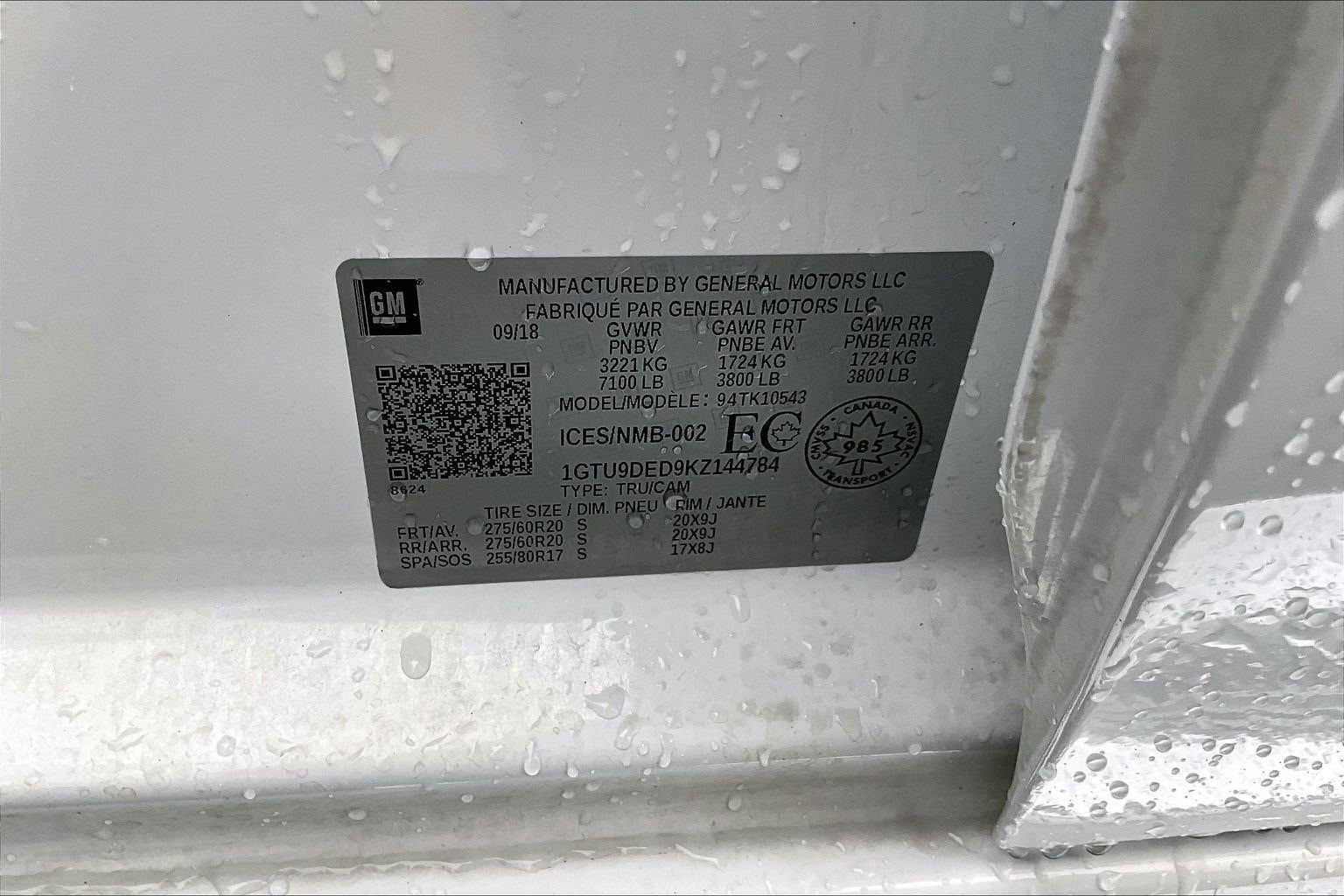 2019 GMC Sierra 1500 SLT