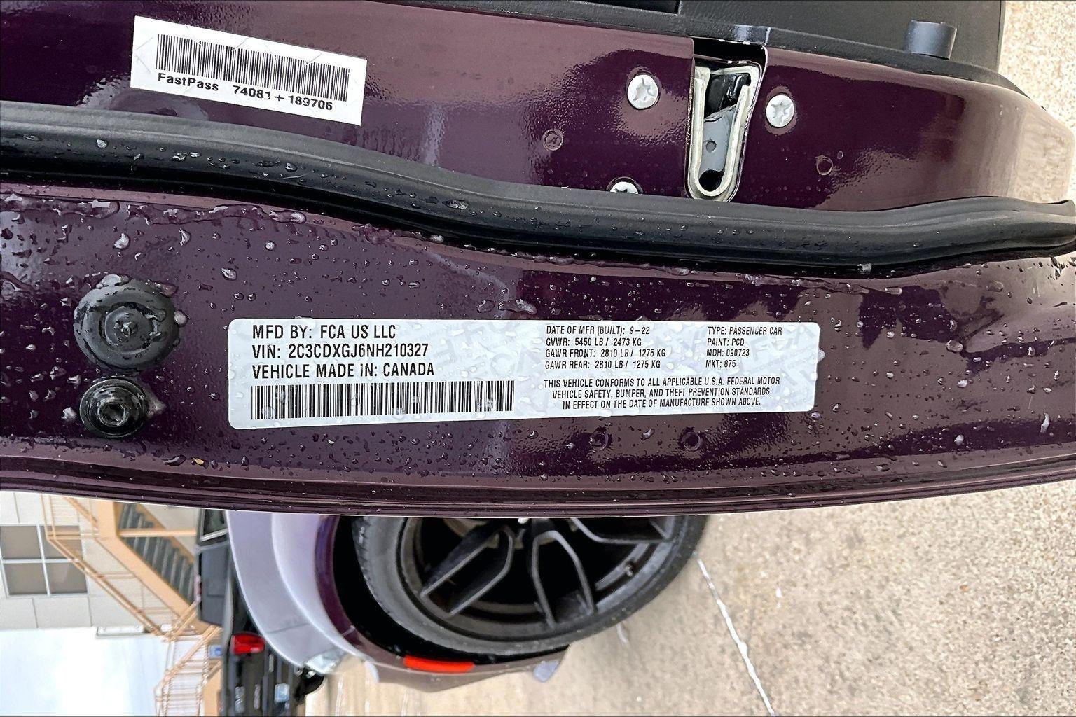 2022 Dodge Charger Scat Pack Widebody