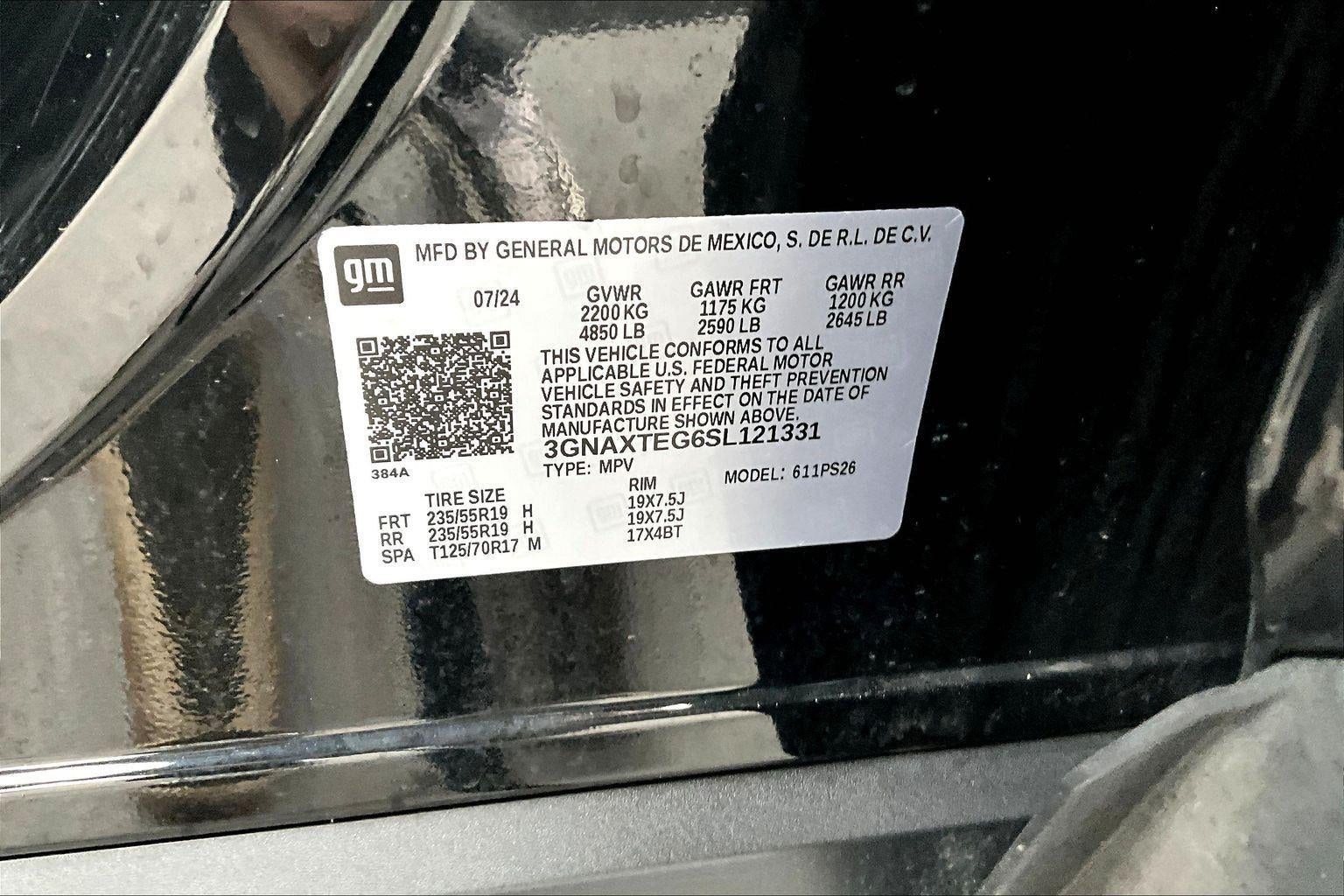 2025 Chevrolet Equinox RS