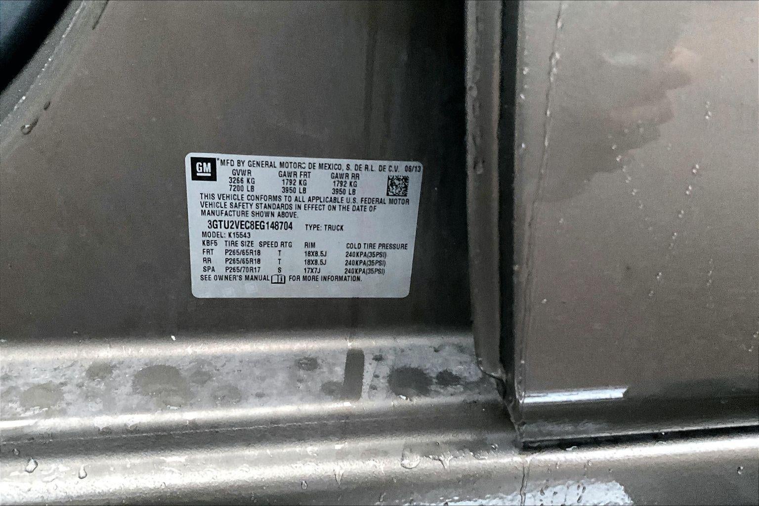 2014 GMC Sierra 1500 SLT