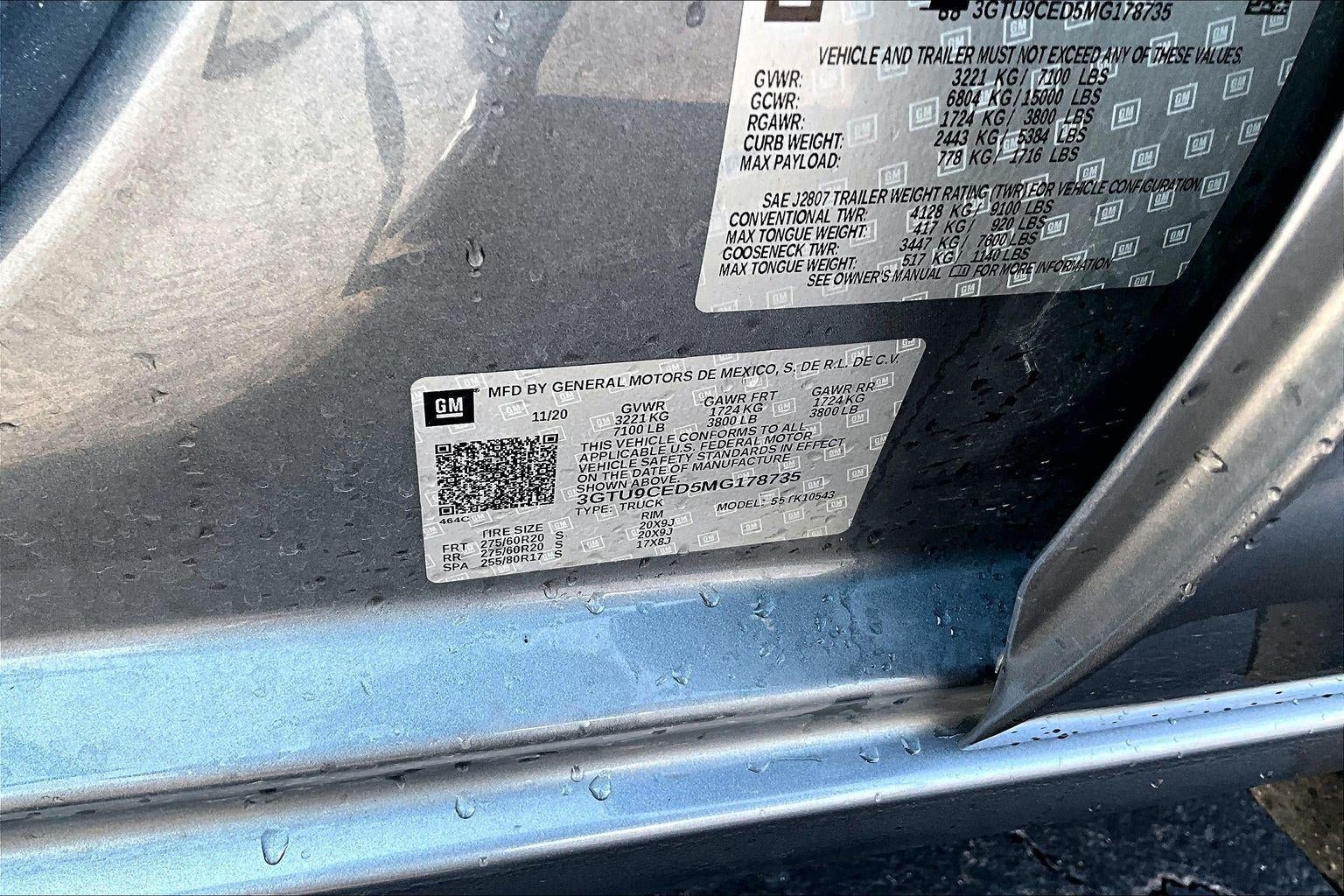 2021 GMC Sierra 1500 Elevation