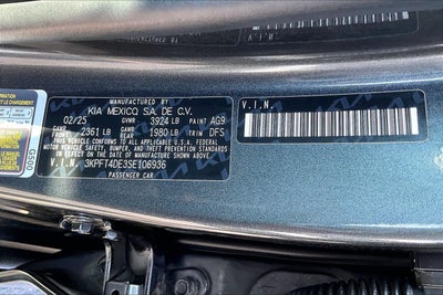 2025 Kia K4 LXS