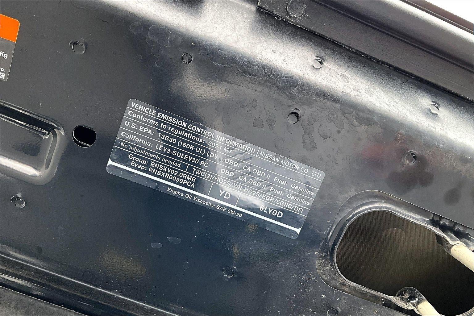 2024 Nissan Sentra SV