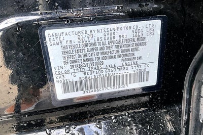 2020 Nissan Sentra SV