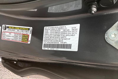 2026 Honda Odyssey Touring