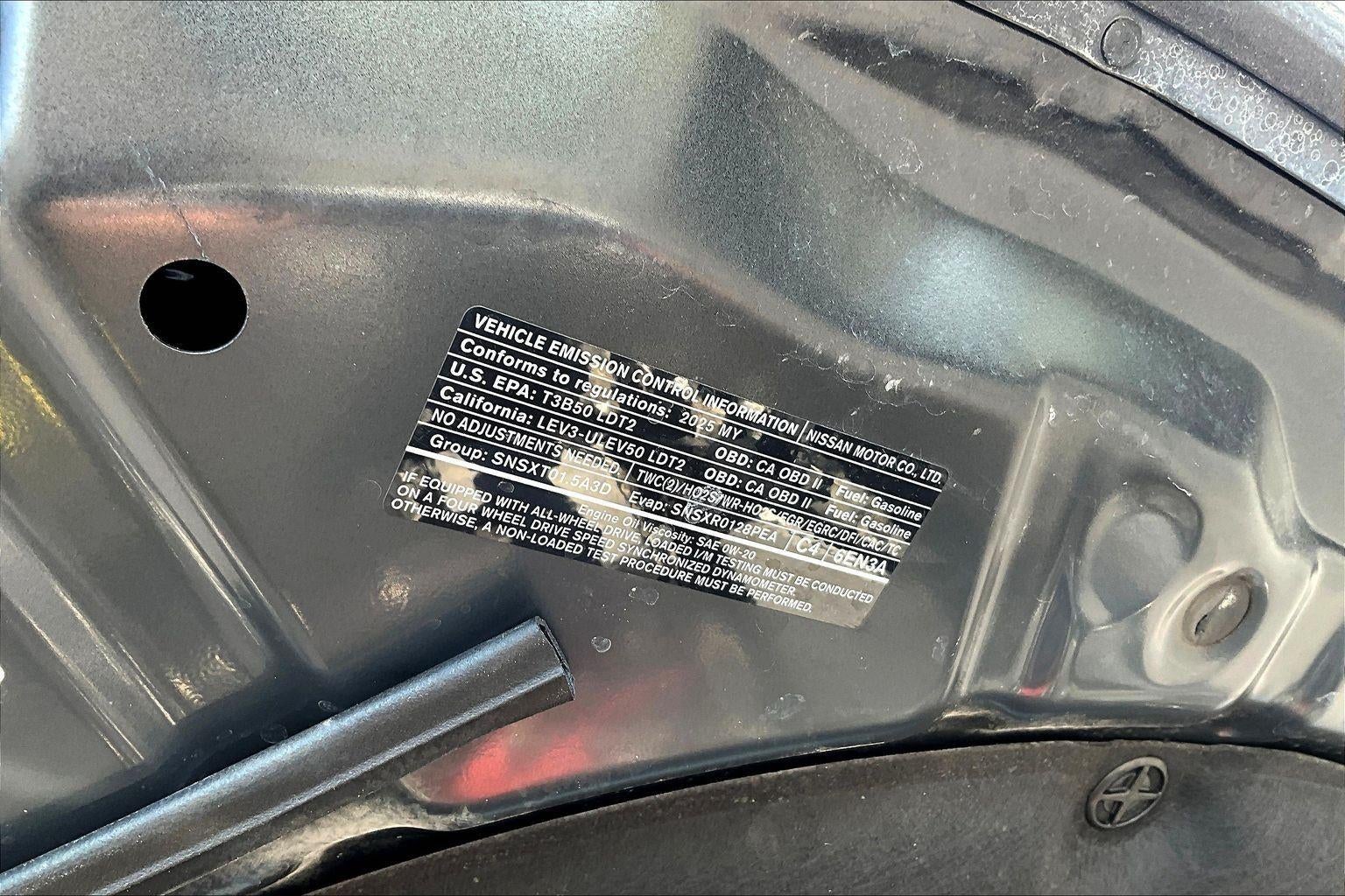 2025 Nissan Rogue SV