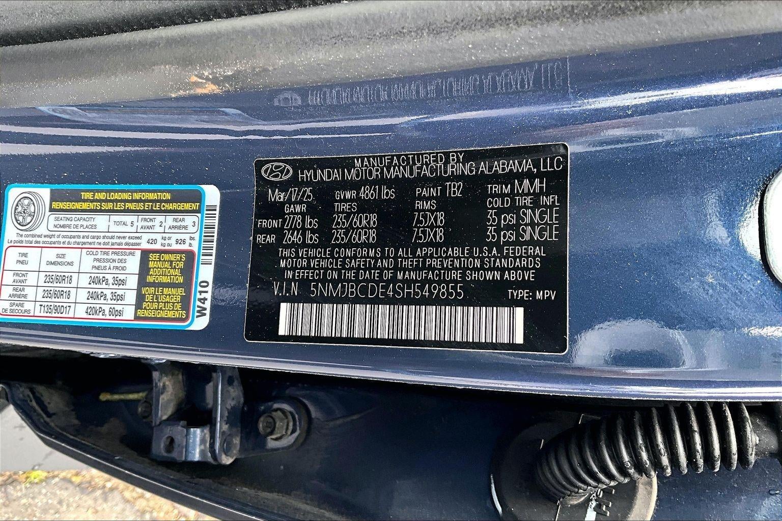2025 Hyundai Tucson SEL