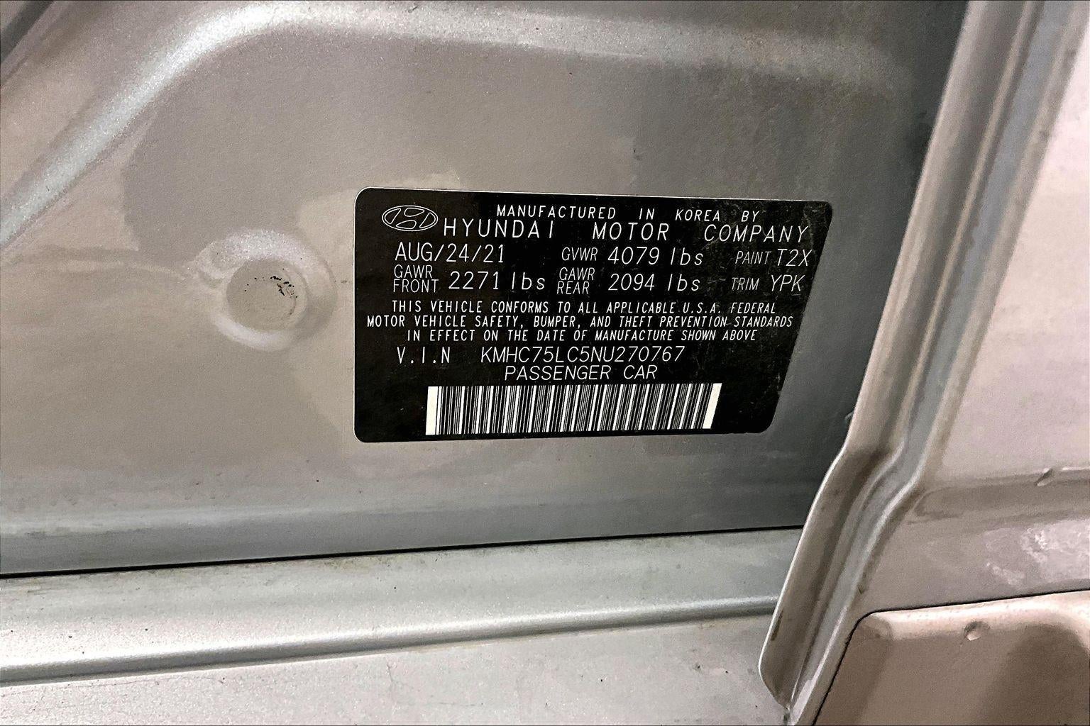 2022 Hyundai Ioniq Hybrid SE
