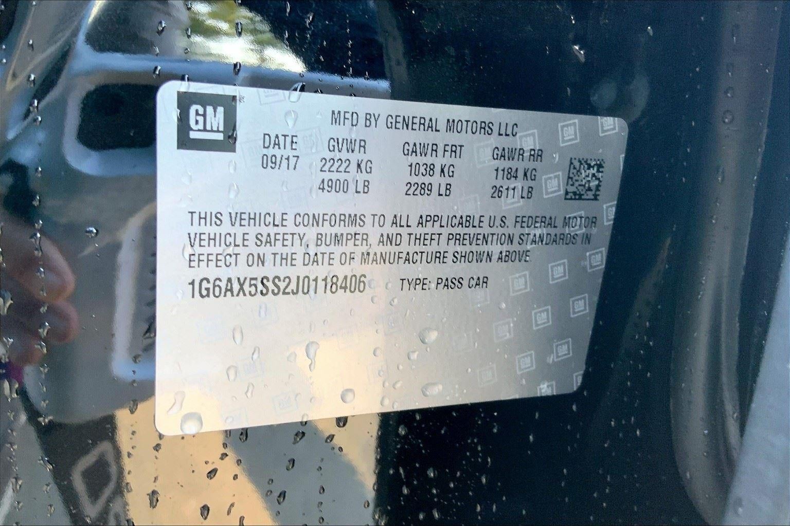 2018 Cadillac CTS Luxury AWD